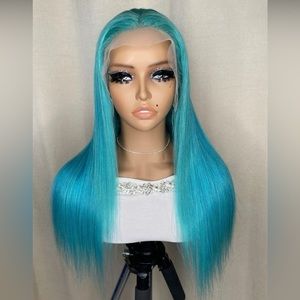 13*4 Lace Front 150% Density Long Straight Human Hair Wig 18’